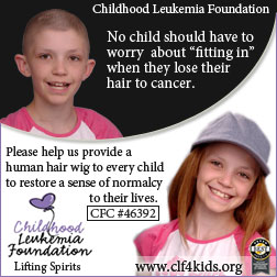 cancer foundation hair donation